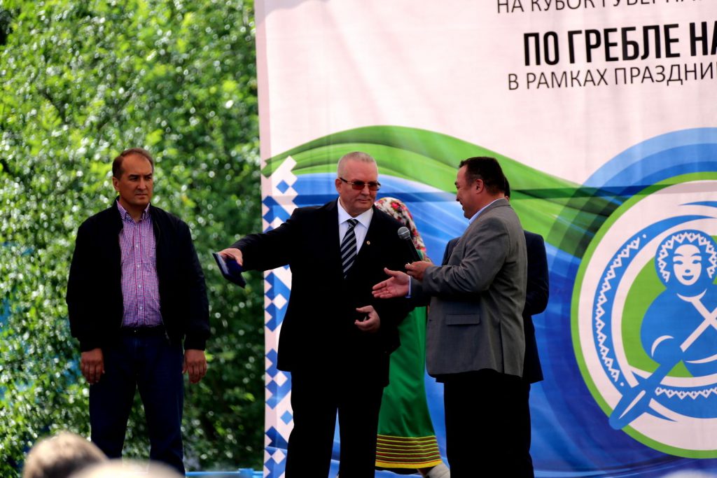 Кубок губернатора Югры по гонке на обласах