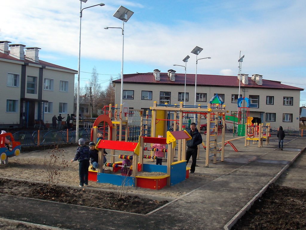 детская площадка, двор, благоустройство