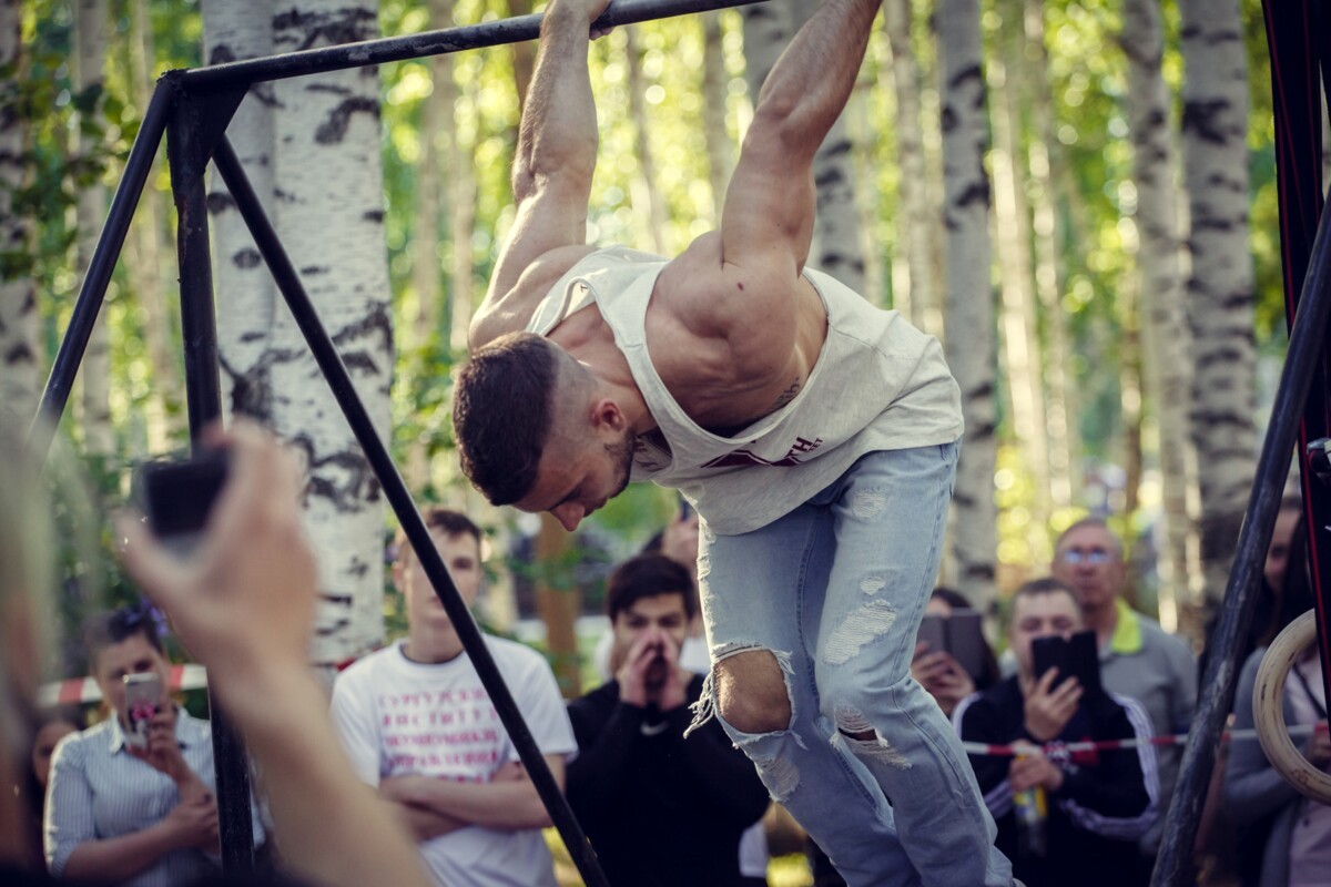 воркаут, уличный спорт