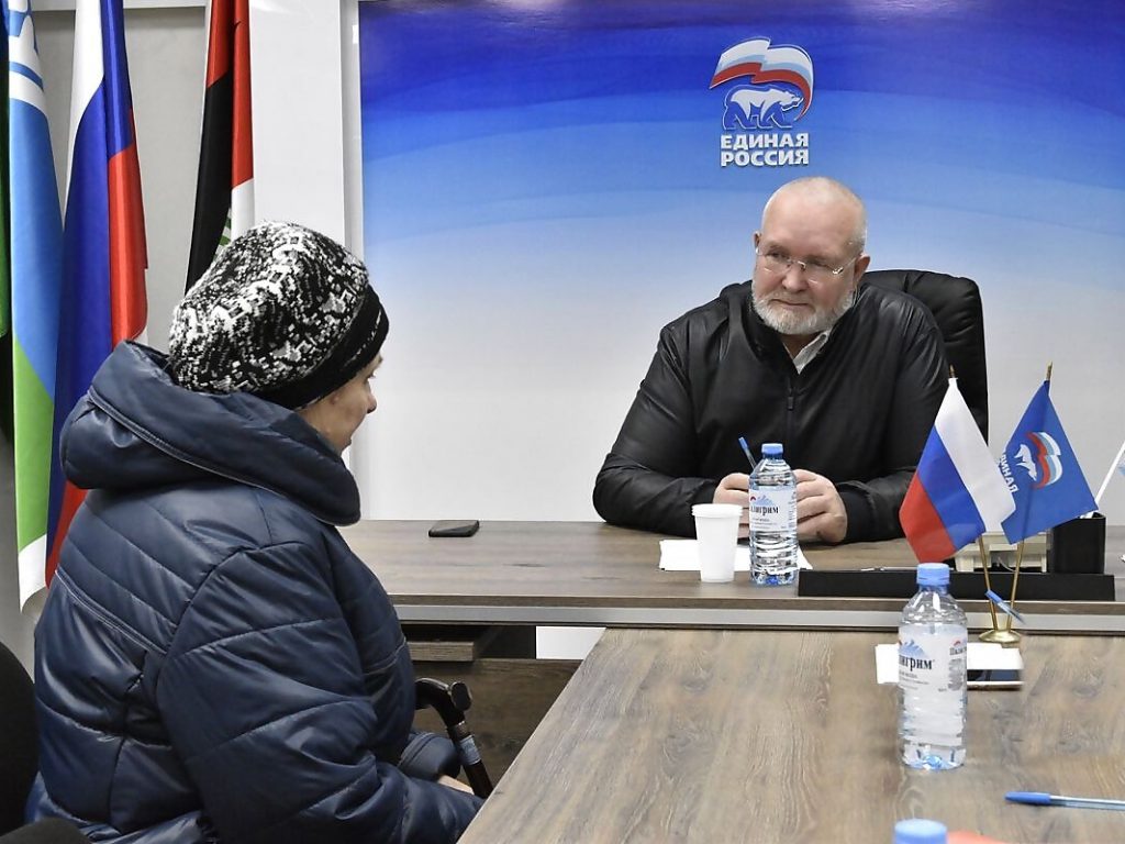 Владимир Семенов, прием, ЕР, Единая Россия