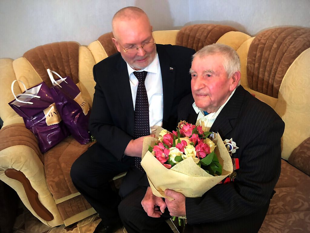 Владимир Семенов, Иван Петрович Таушев, ветеран