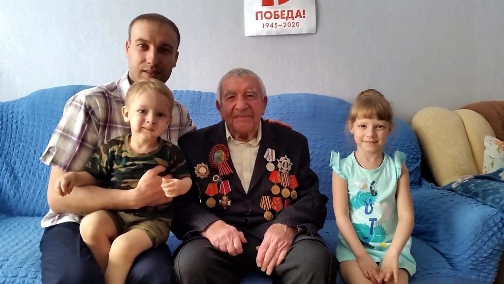 Иван Петрович Таушев, ветеран, ВОВ, семья