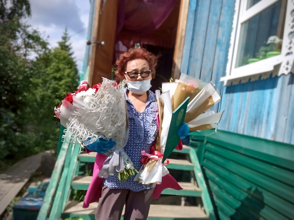 Фаина Тульгеновна Кисаева, поздравление, ветеран