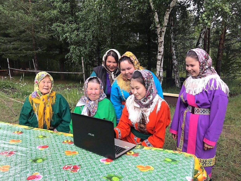 КМНС, ханты, аборигены, компьютер, цифровизация