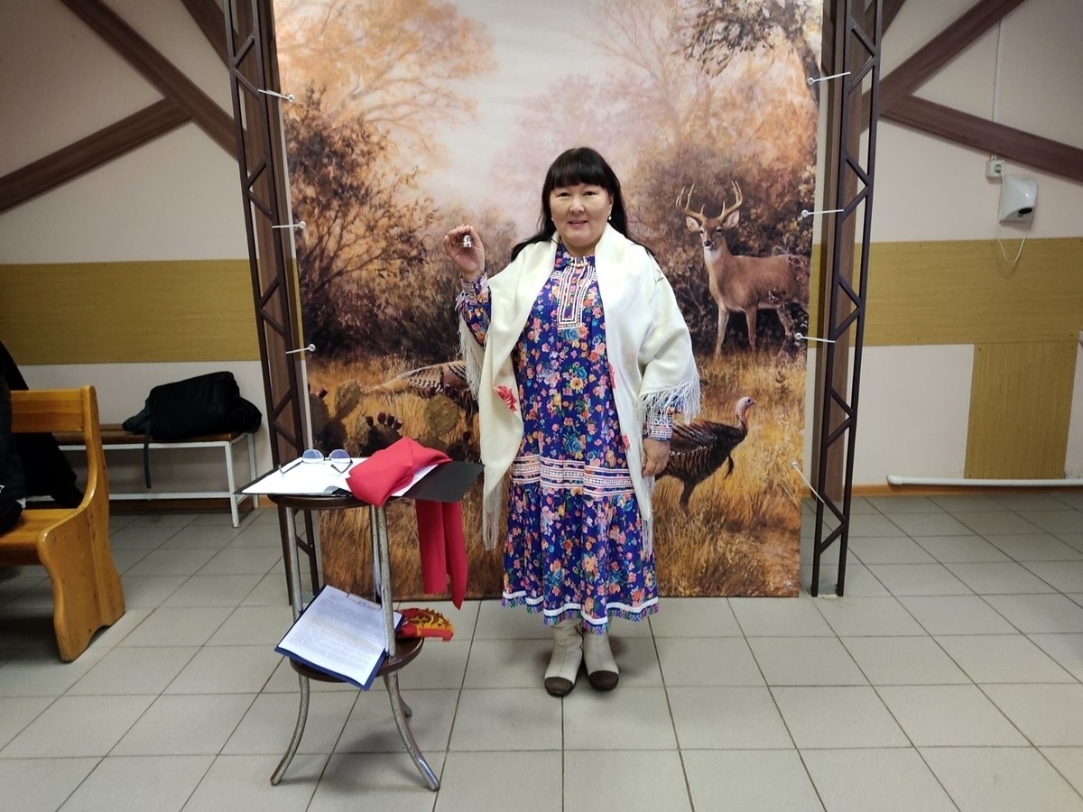 Галина Павловна Лаптева, писатель, ханты, КМНС, северные народы
