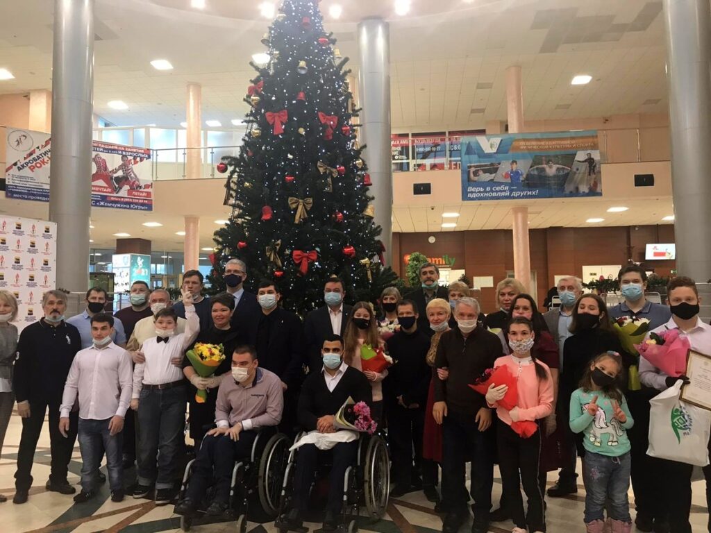 параспортсмены, новый год