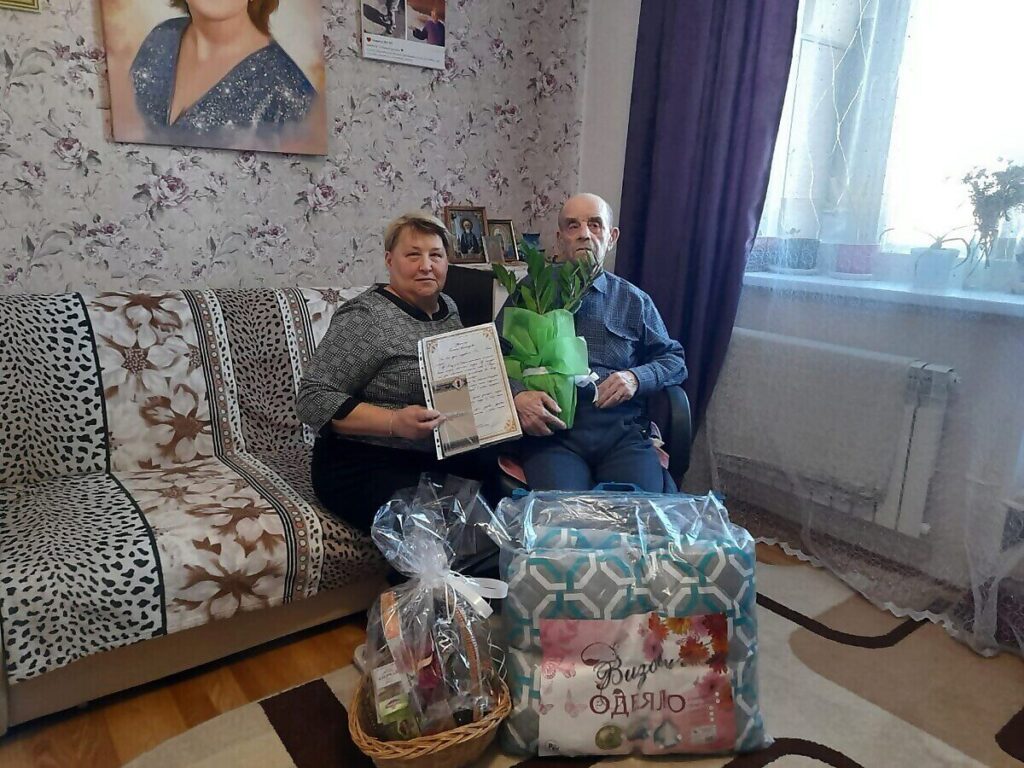 Ренгольд Александрович Гебель, ветеран, акция