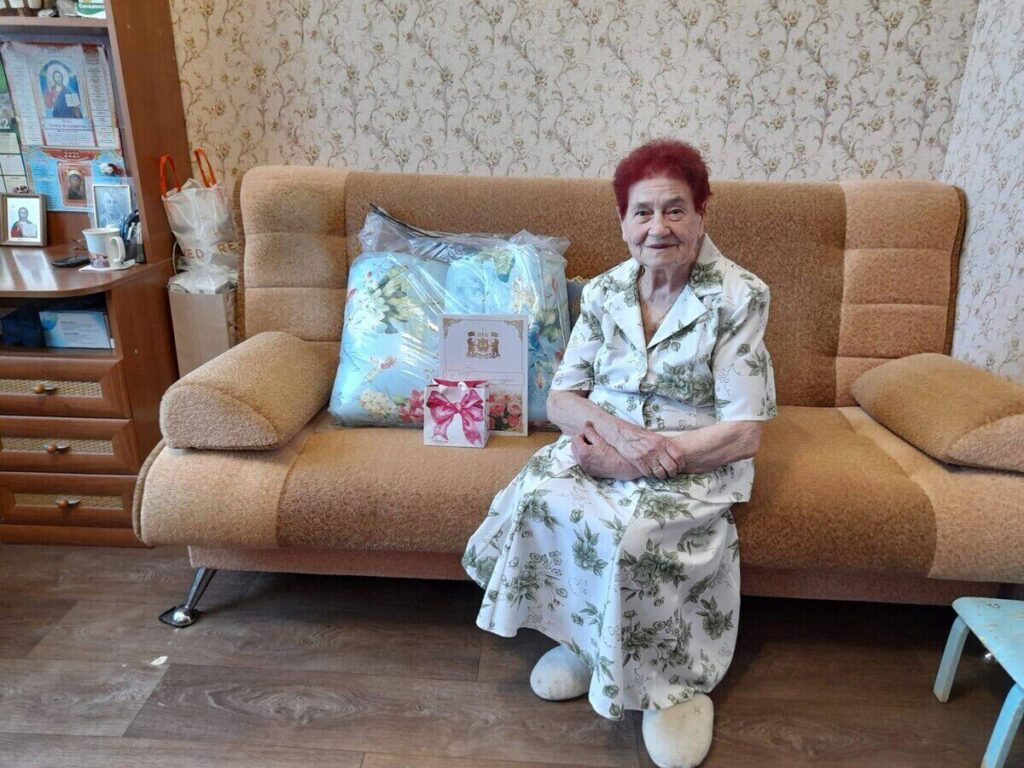 Анна Петровна Крылевская, скажи спасибо ветерану