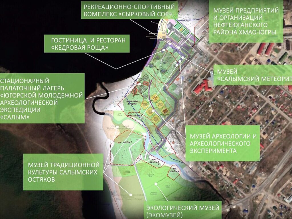 Священная кедровая роща,, Салым, археологи