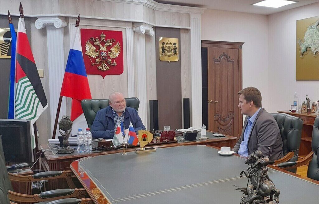 Владимир Семенов, Александр Зеленский, кабинет