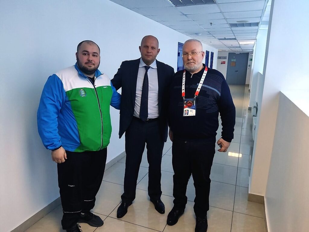 Рашид Сиражудинов, Федор Емельяненко, Владимир Семенов, турнир по ММА "Содружество" 2022