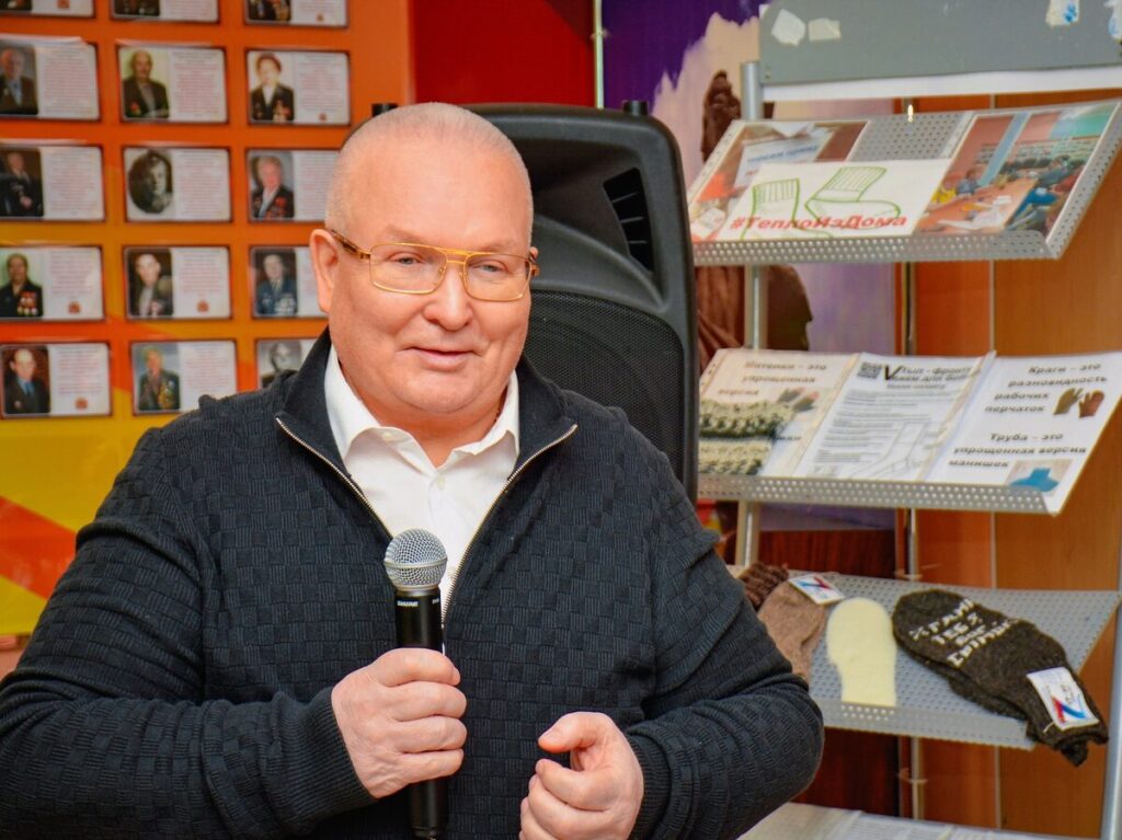 Владимир Семенов, поздравление, Совет ветеранов, старожилы