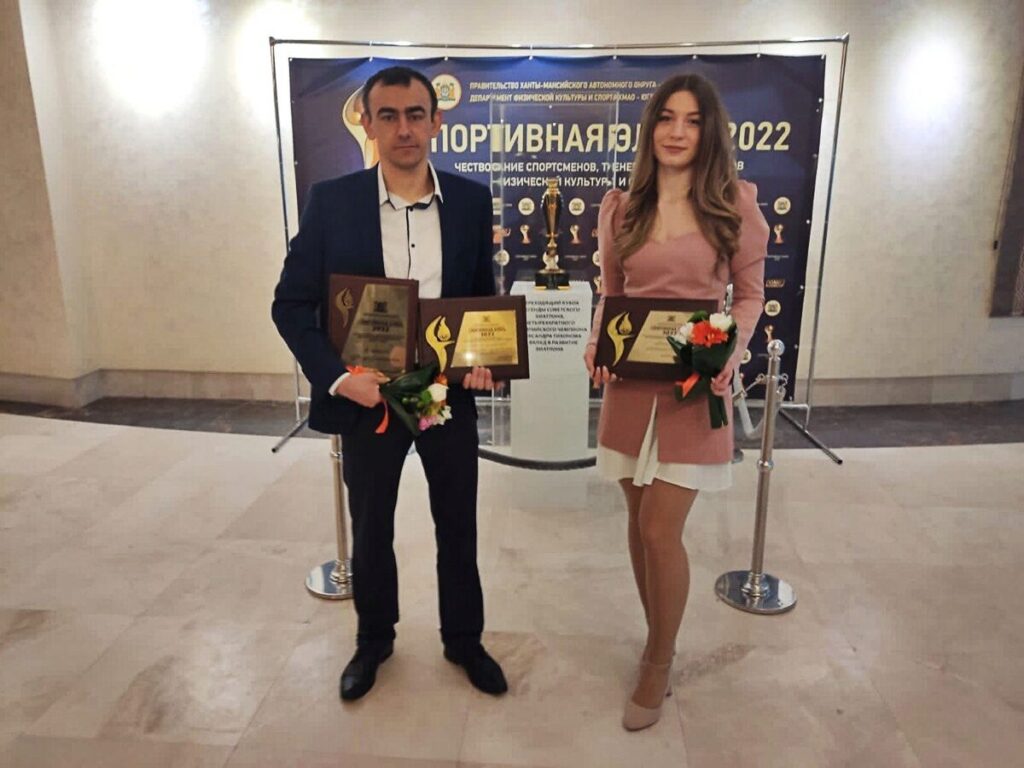 Людмила Поросенкова и Несур Фаталиев, спортивная элита