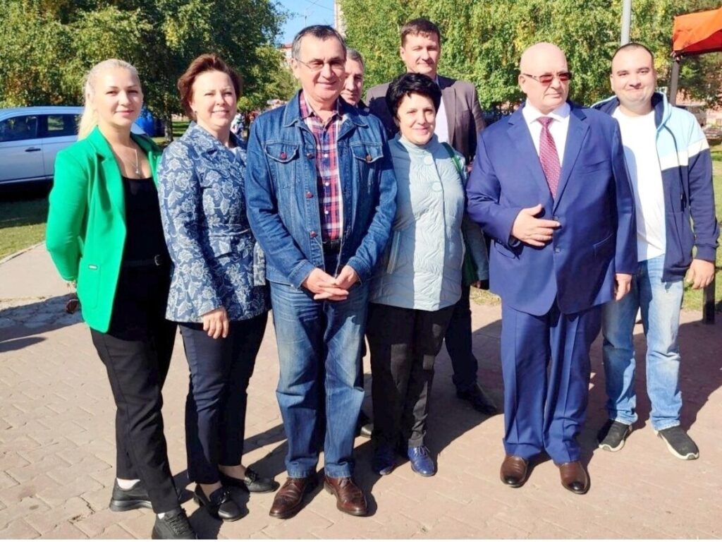Николай Фёдоров, Владимир Семенов, сенатор, визит, Алла Бочко, Александр Зеленский