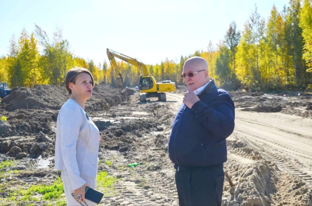дорога, ремонт, карта развития югры, пойковский, Владимир Семенов, Наталья Пернай