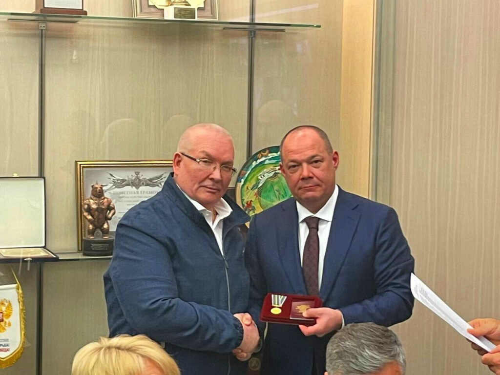 Владимир Семенов, Георгий Брюсов, медаль, исполком ФСБР