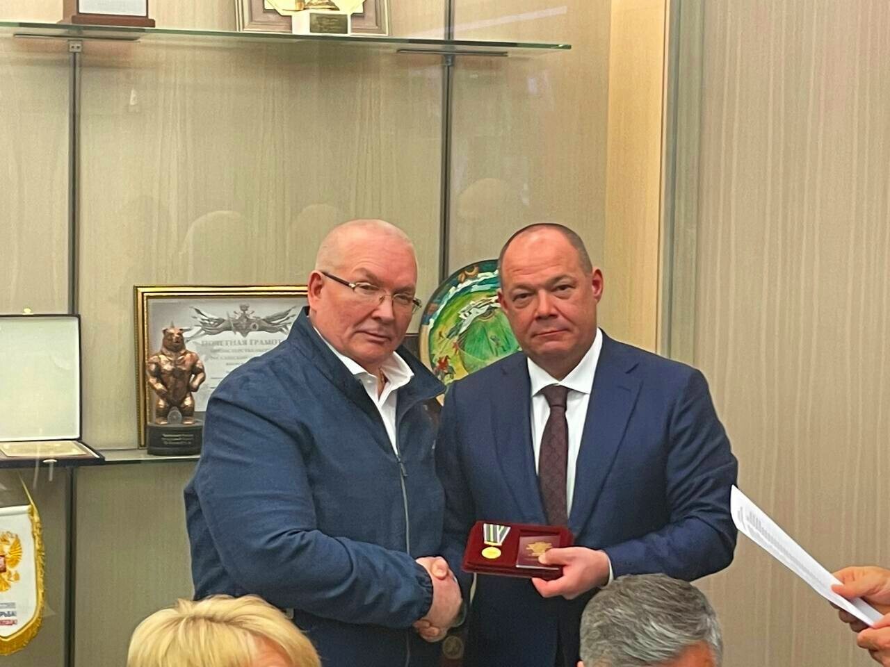 Владимир Семенов, Георгий Брюсов, медаль, исполком ФСБР