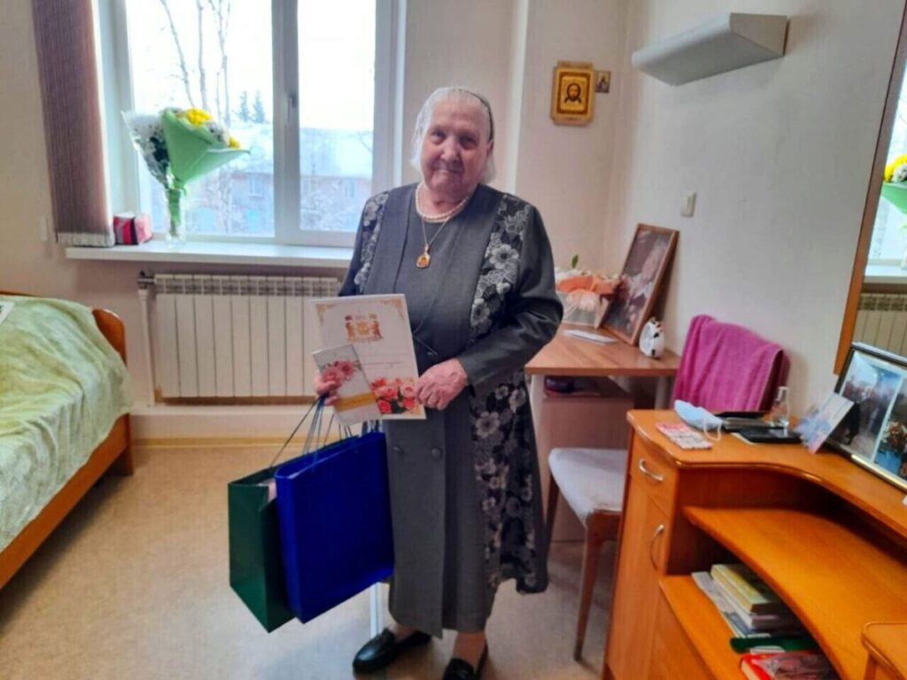 ветеран, акция, БФ Благодарность, «Доброта нужна всем», Пойковский, Анна Афанасьевна Каримова