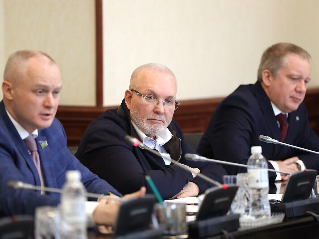 Комитета по законодательству Думы Югры, Сергей Елишев, Владимир Семенов, Кирилл Дмитриев