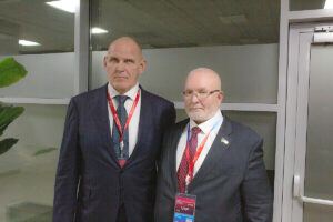 XIII международный форум «Россия – спортивная держава» в Самаре, Владимир Семенов, Александр Карелин