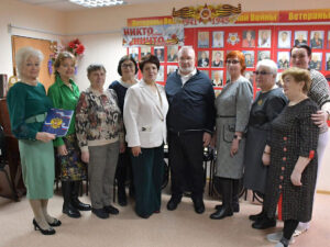 ветераны, проект Старшее поколение, совет ветеранов, пойковский, Владимир Семенов, Алла Бочко