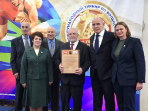 Эрик Агаев, Алла Бочко, Михаил Мамиашвили, Александр Карелин, Владимир Семенов, Софья Конух, XX Международный турнир по вольной борьбе на кубок Владимира Семенова