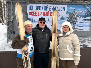 Северный след, хантейские лыжи, спорт, КМНС, коренные малочисленные народы Севера, Владимир Семенов