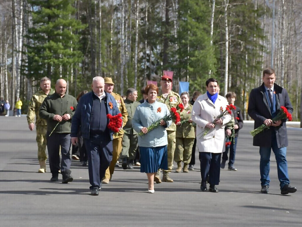 Владимир Семенов, День Победы, Алла Бочко, возложение, Ирина Бородина, Александр Зеленский