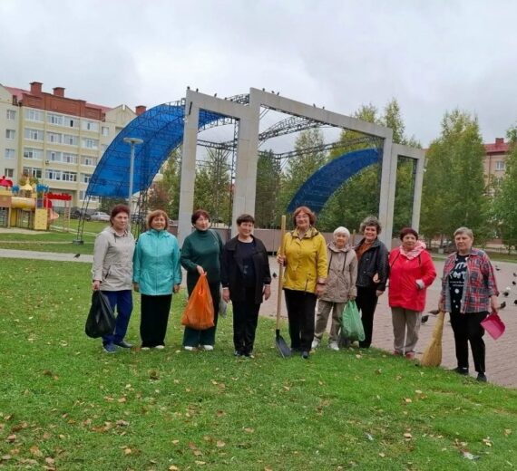 серебряные волонтёры, экологическая акция, фонда Благодарность, проект, старшее поколение